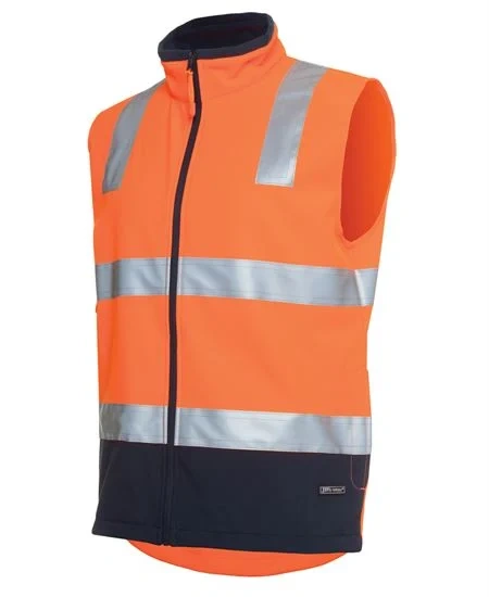 JB's Hi Vis (D+N) Softshell Vest - Image 1
