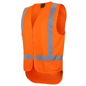 JB's NSW/QLD Rail (D+N) Zip X-Back Safety Vest