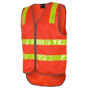 JB's Vic Road (D+N) Zip Safety Vest - Thumbnail Image 1