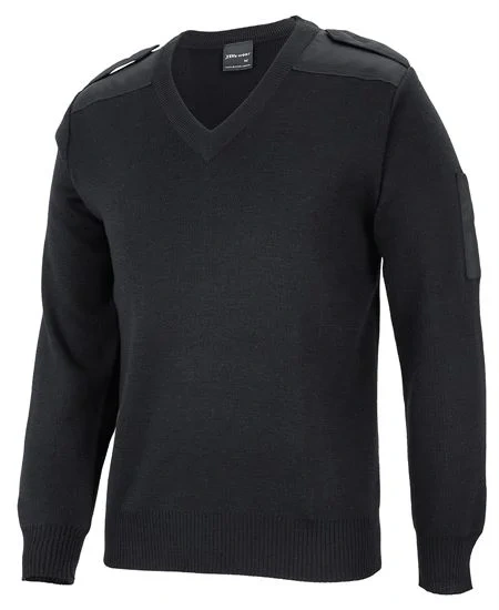 JB's Knitted Epaulette Jumper - Image 1