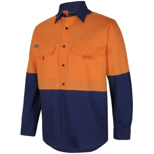 JB's Hi Vis Ripstop L/S Fishing Shirt - Thumbnail Image 1