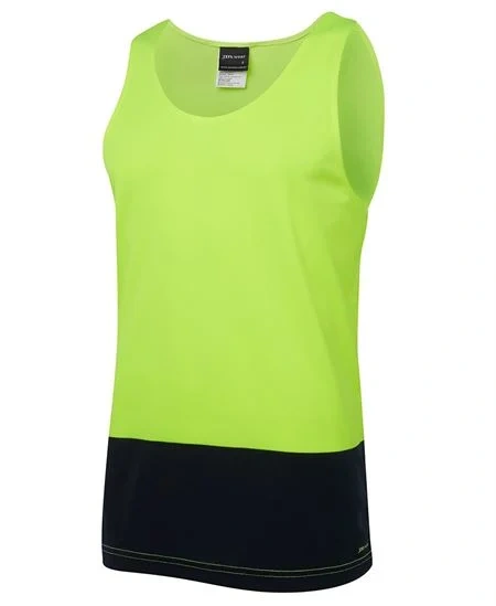 JB's Hi Vis Traditional Singlet - Image 1