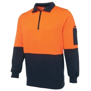 JB's Hi Vis 1/2 Zip Fleecy - Thumbnail Image 1