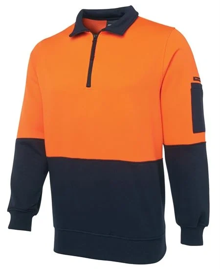 JB's Hi Vis 1/2 Zip Fleecy - Image 1