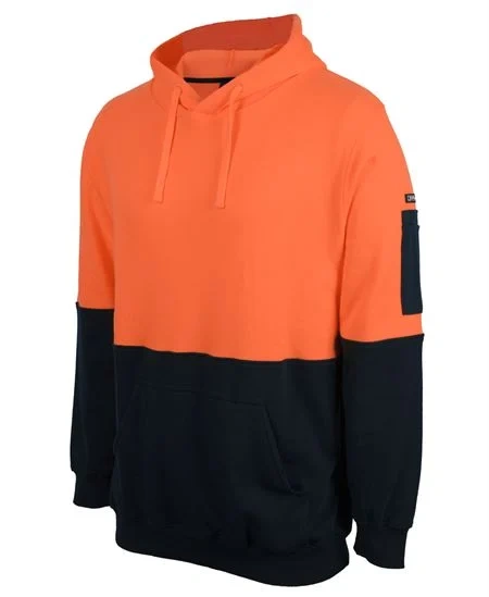 JB's Hi Vis 310 Cotton Pull Over Hoodie - Image 1
