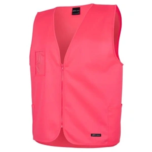 JB's Hi Vis Zip Safety Vest - Thumbnail Image 1