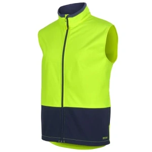 JB's Hi Vis Three Layer Softshell Vest - Thumbnail Image 1