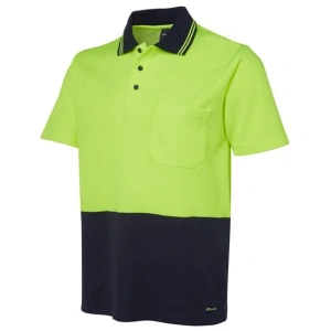 JB's Hi Vis Non Cuff S/S Cotton Back - Thumbnail Image 1