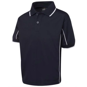Podium Kids S/S Piping Polo