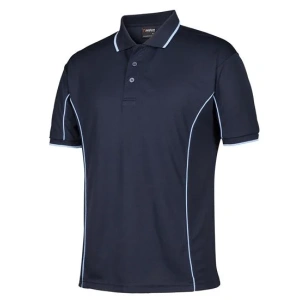 Podium S/S Piping Polo - Thumbnail Image 1