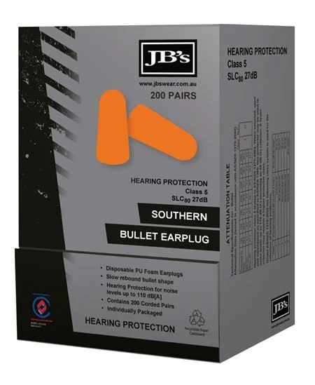 JB's Southern Bullet Earplug (200 pair) - Image 3