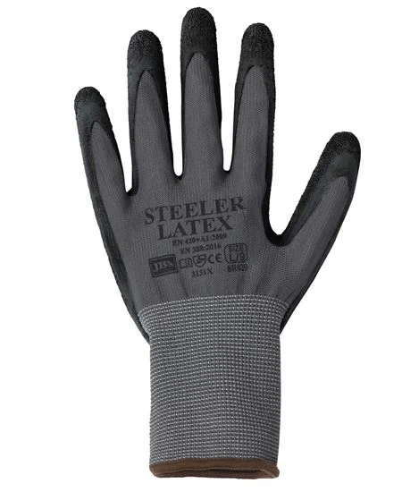 JB's Steeler Latex Crinkle Glove (12 pack) - Image 3