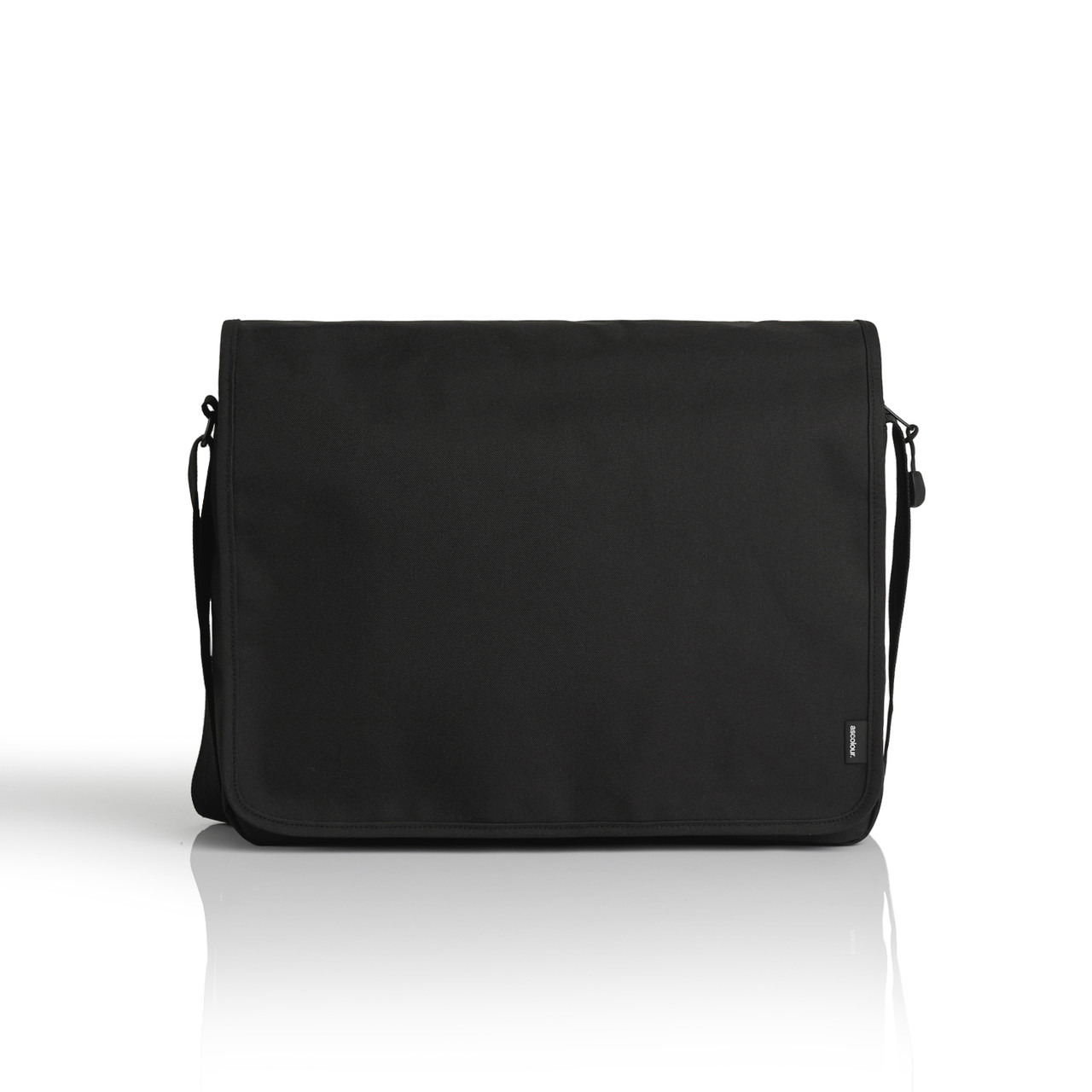Recycled Messenger Bag BLACK