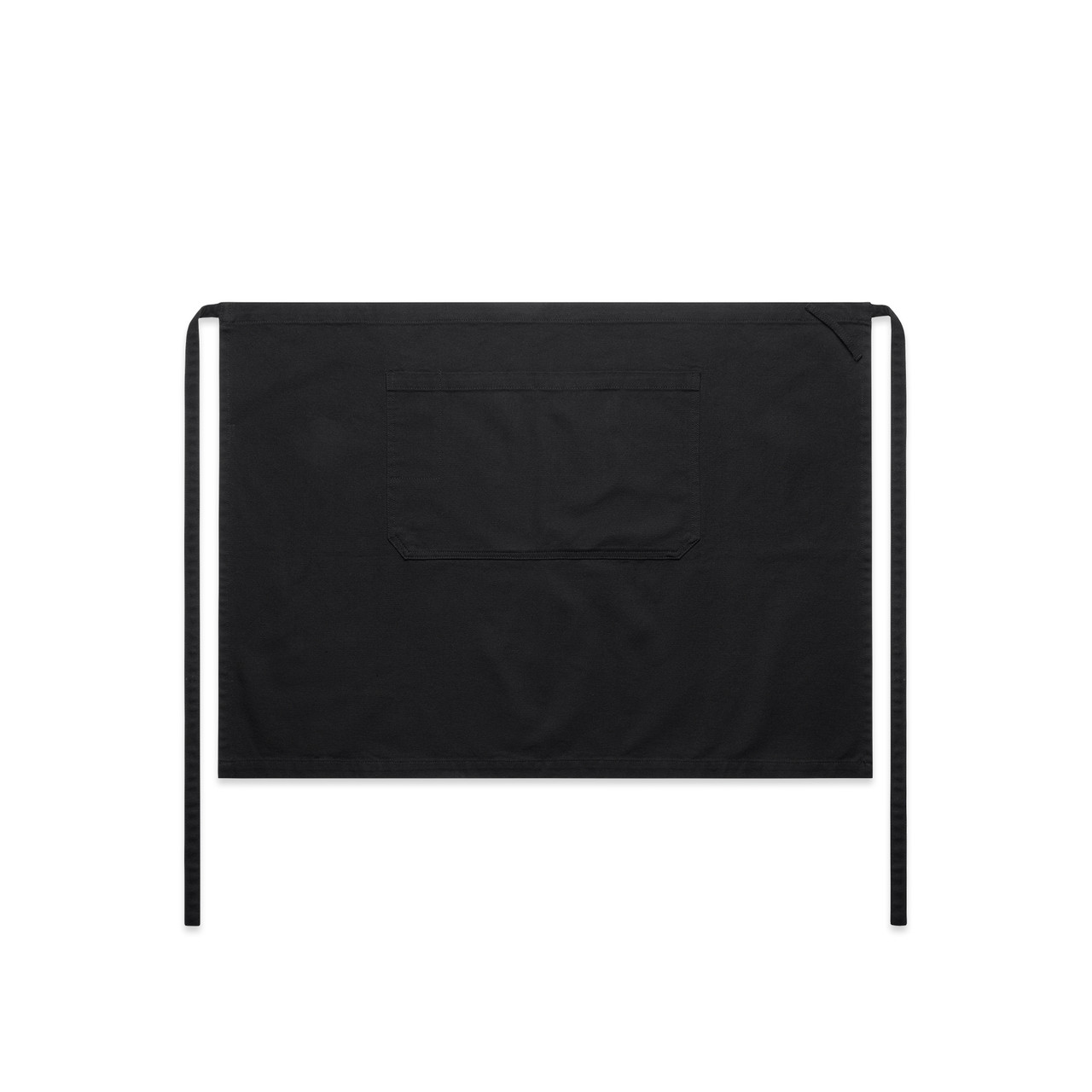 Canvas Half Apron BLACK