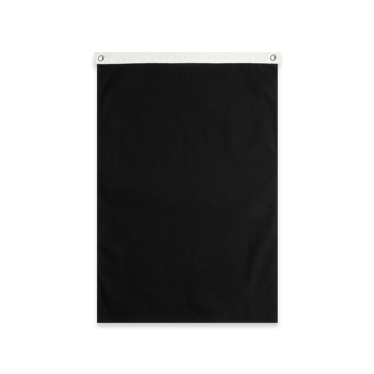 Canvas Large Flag BLACK