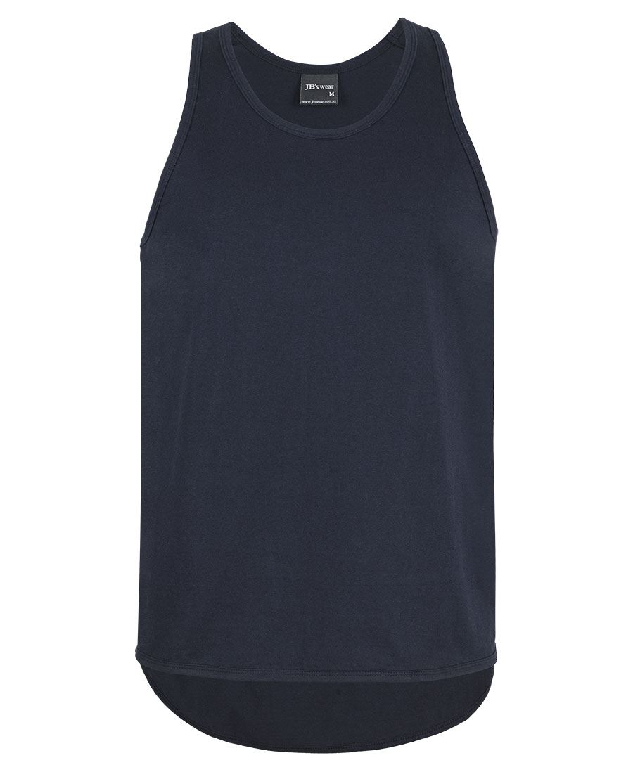 JB's Drop Tail Singlet Navy