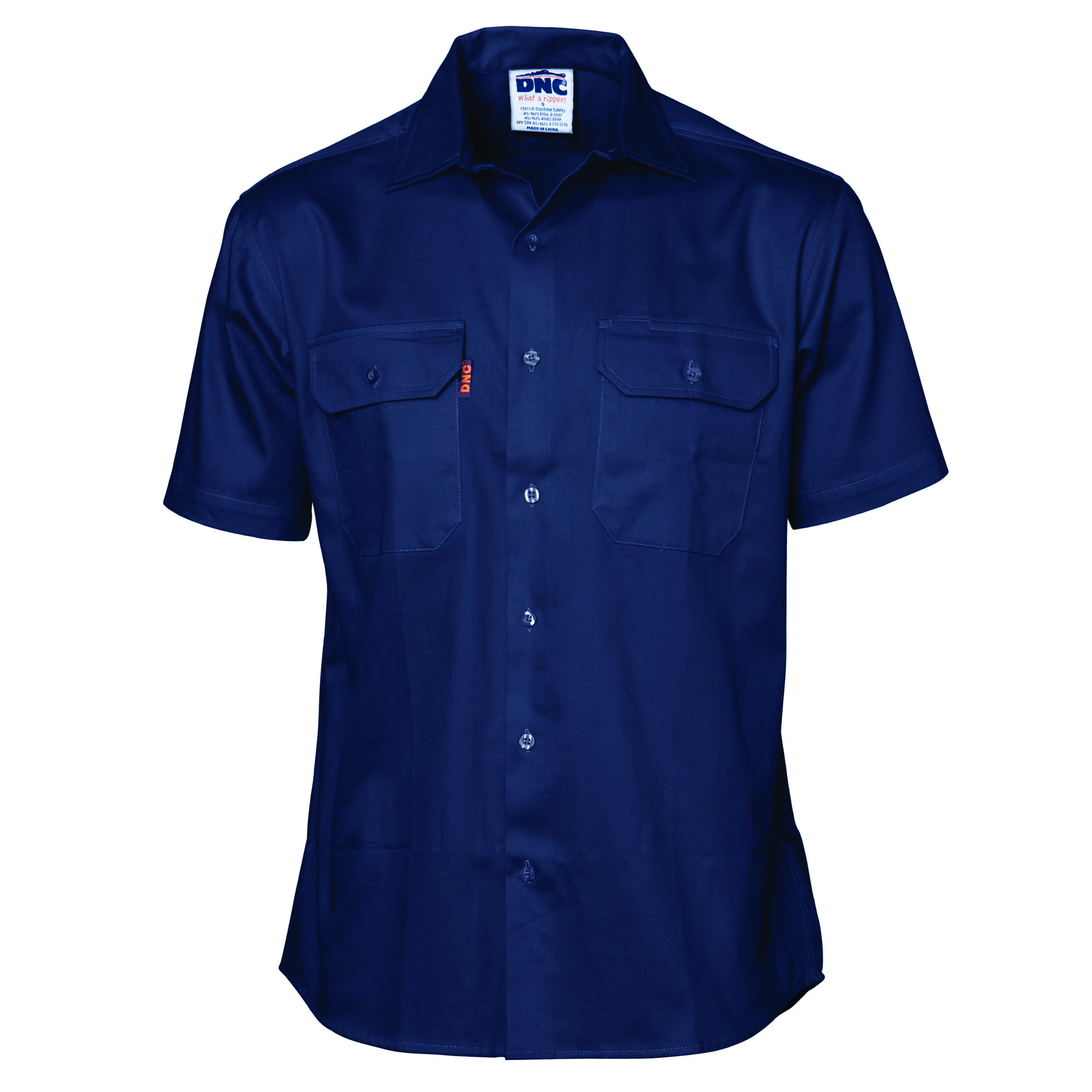 Cool-Breeze Work Shirt - Short Sleeve Navy