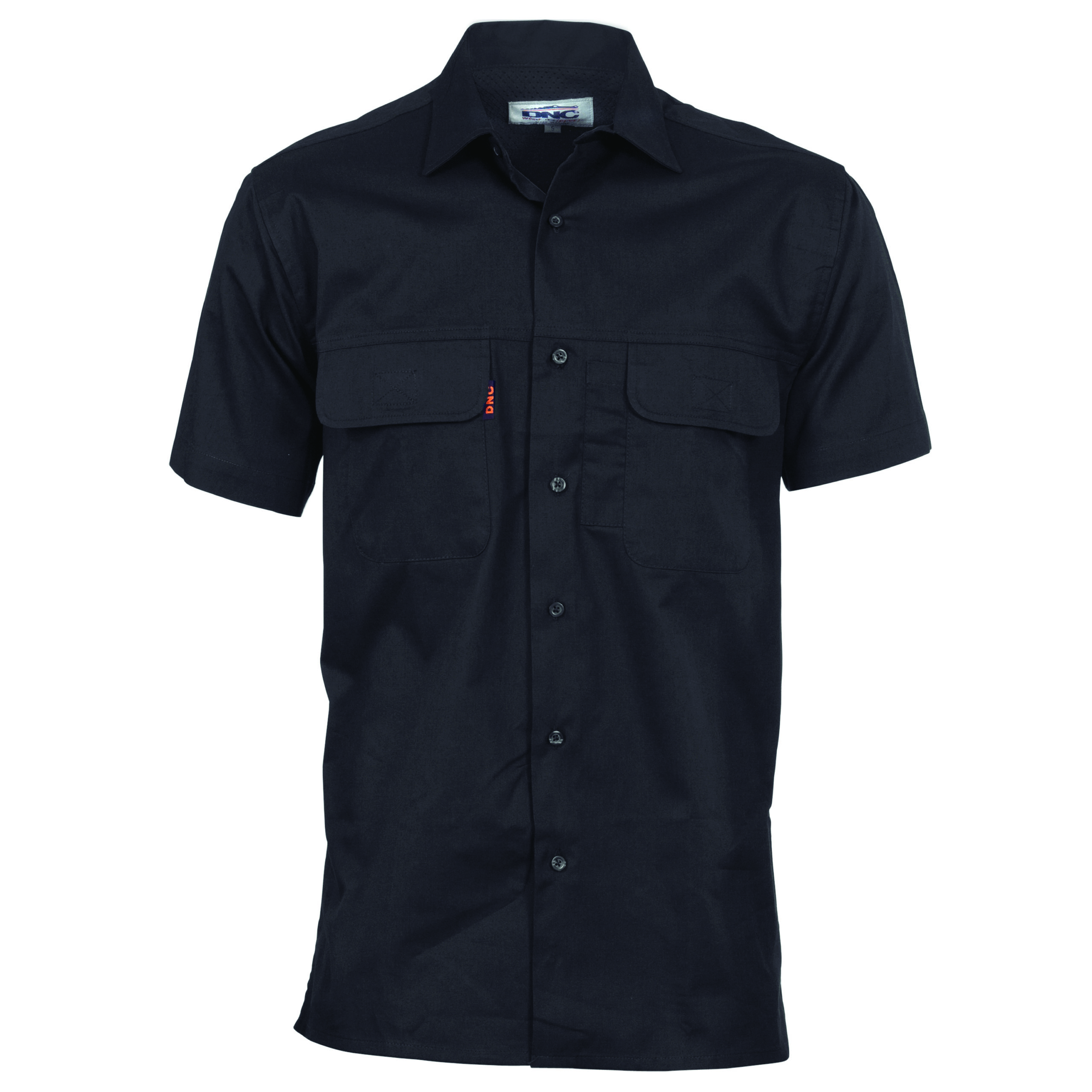 Three Way Cool Breeze Short Sleeve Shirt Black