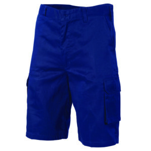 Middleweight Cool-Breeze Cotton Cargo Shorts Navy