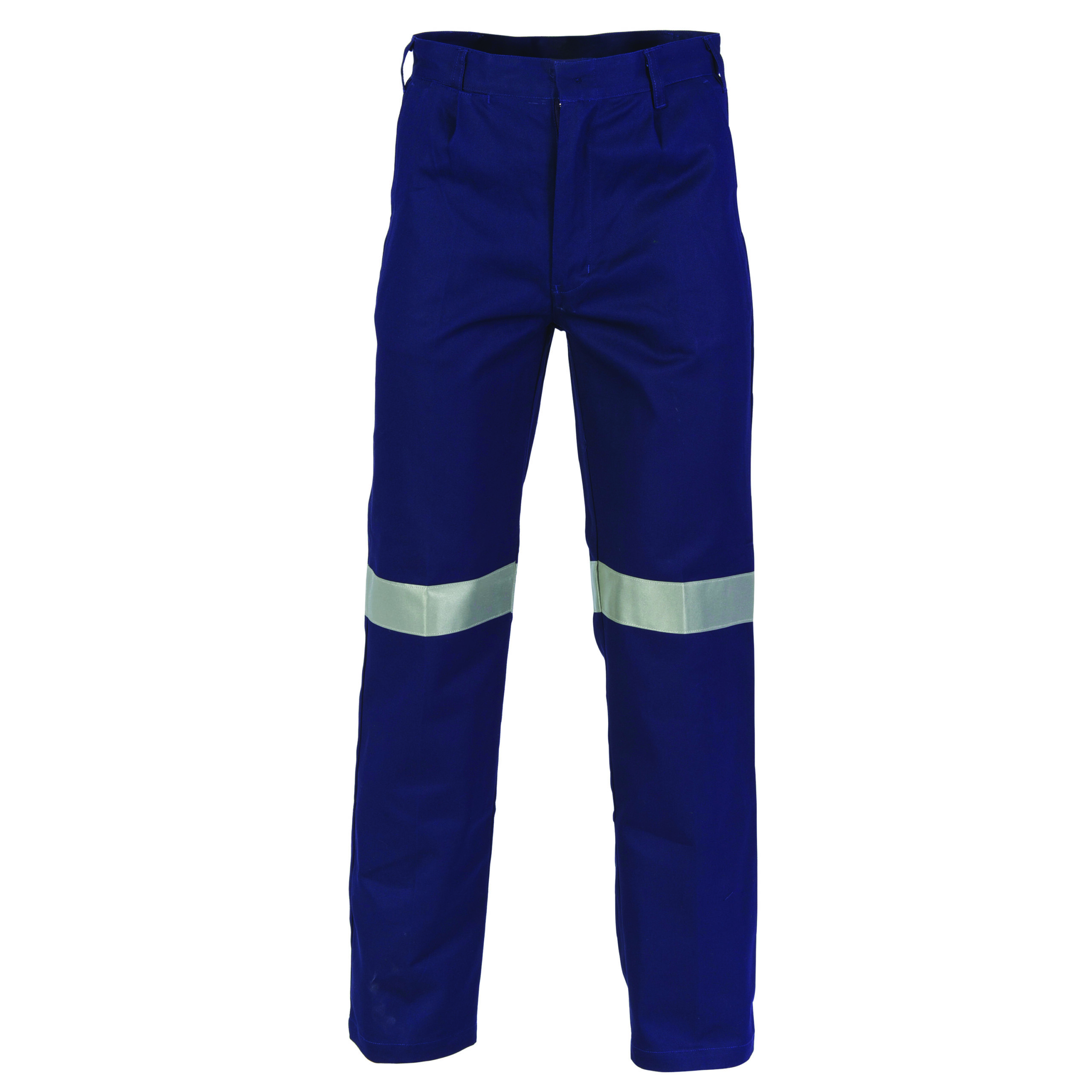 Cotton Drill Pants With 3M R/Tape Navy