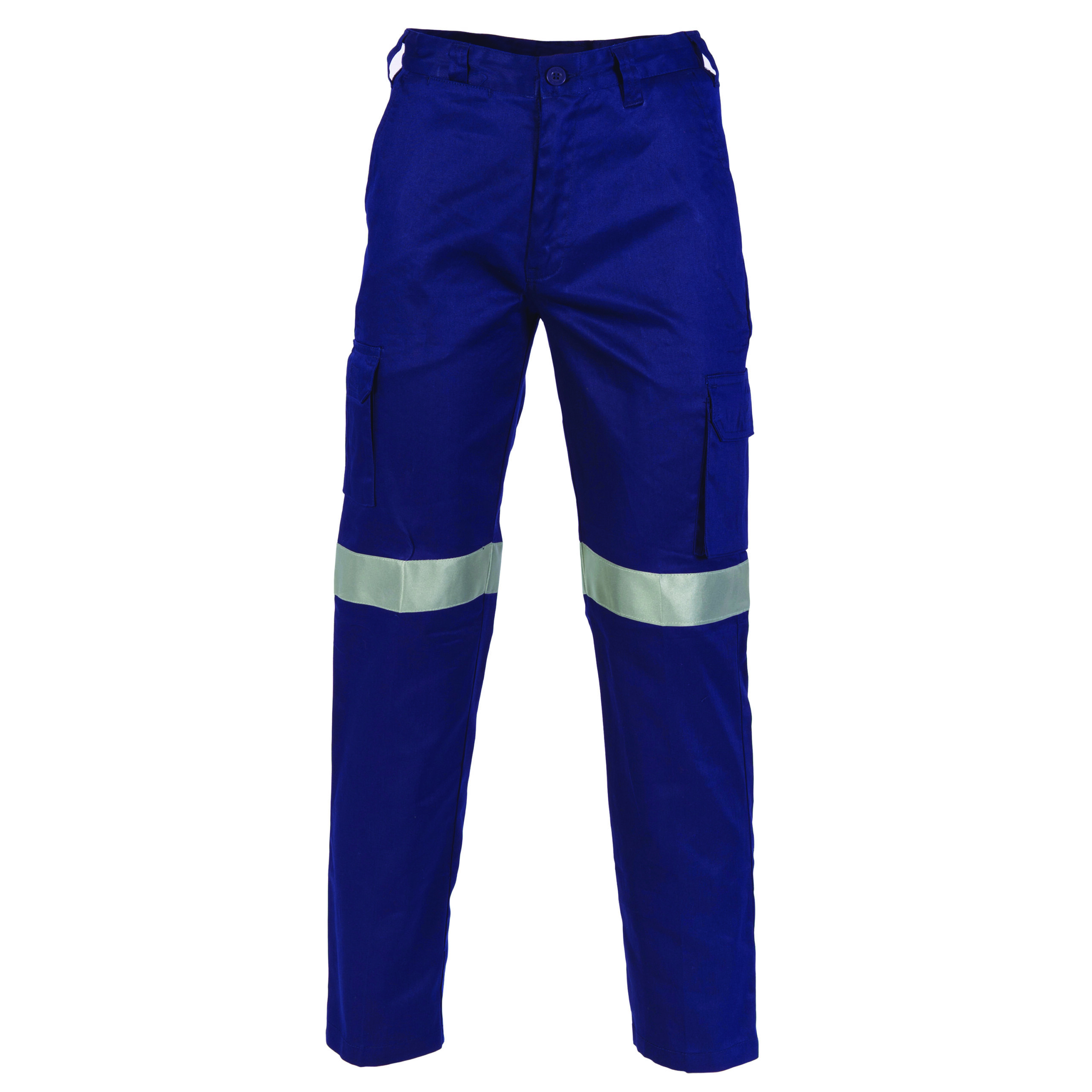 Lightweight  Cotton Cargo Pants with 3M R/Tape Navy
