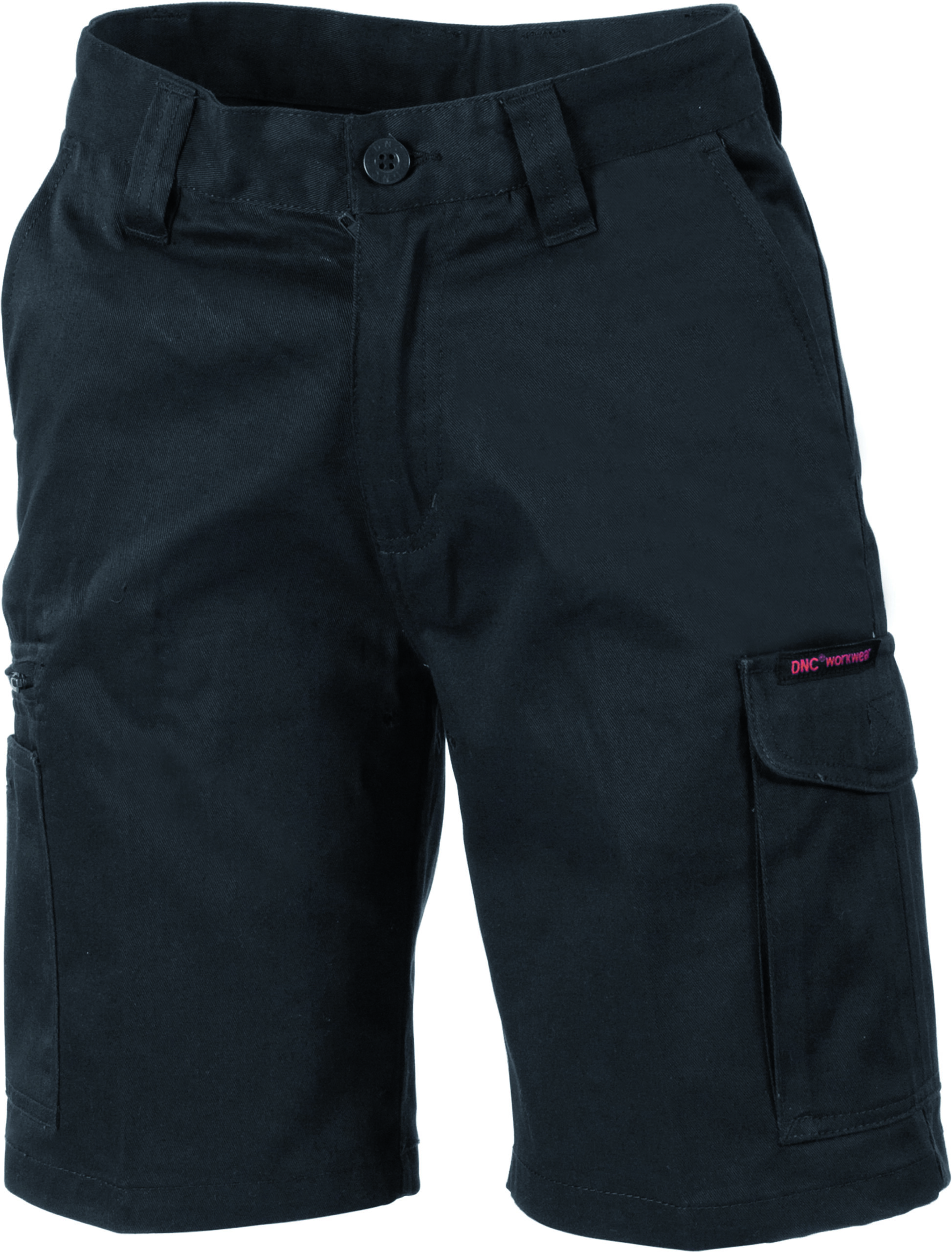 Ladies Digga Cool -Breeze Cargo Shorts Black