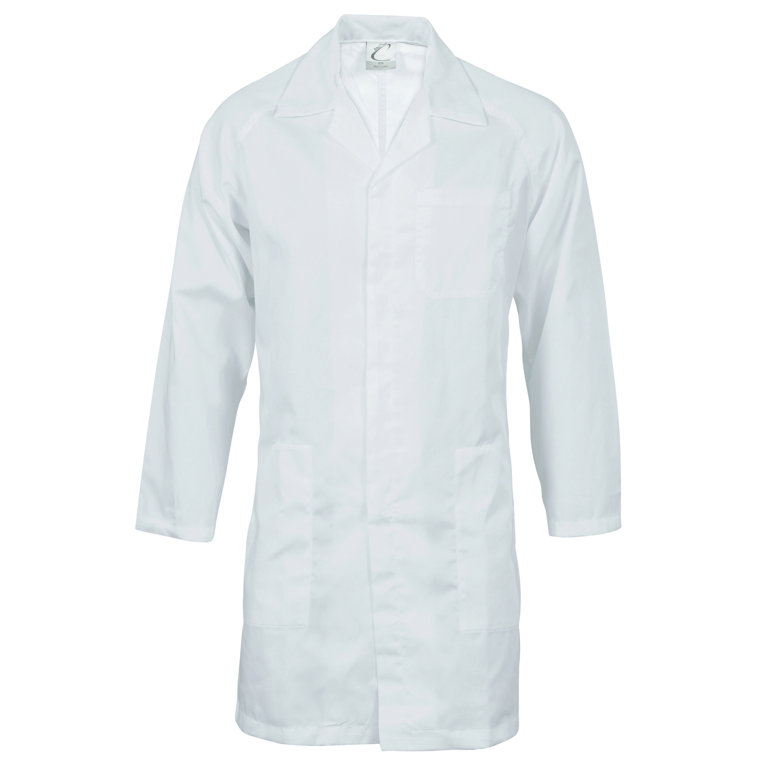 Food Industry Dust Coat White