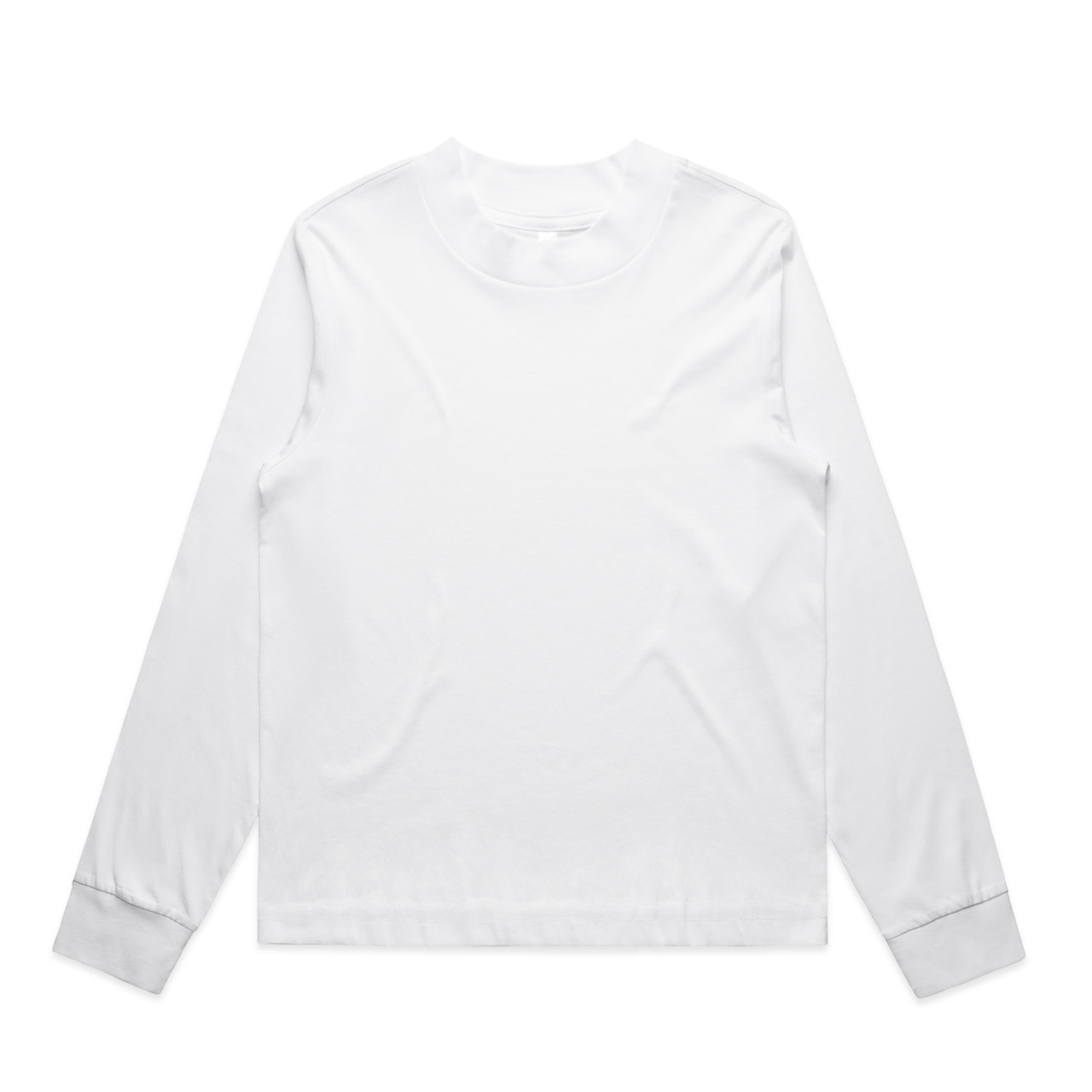 Wo's Mock L/S Tee WHITE