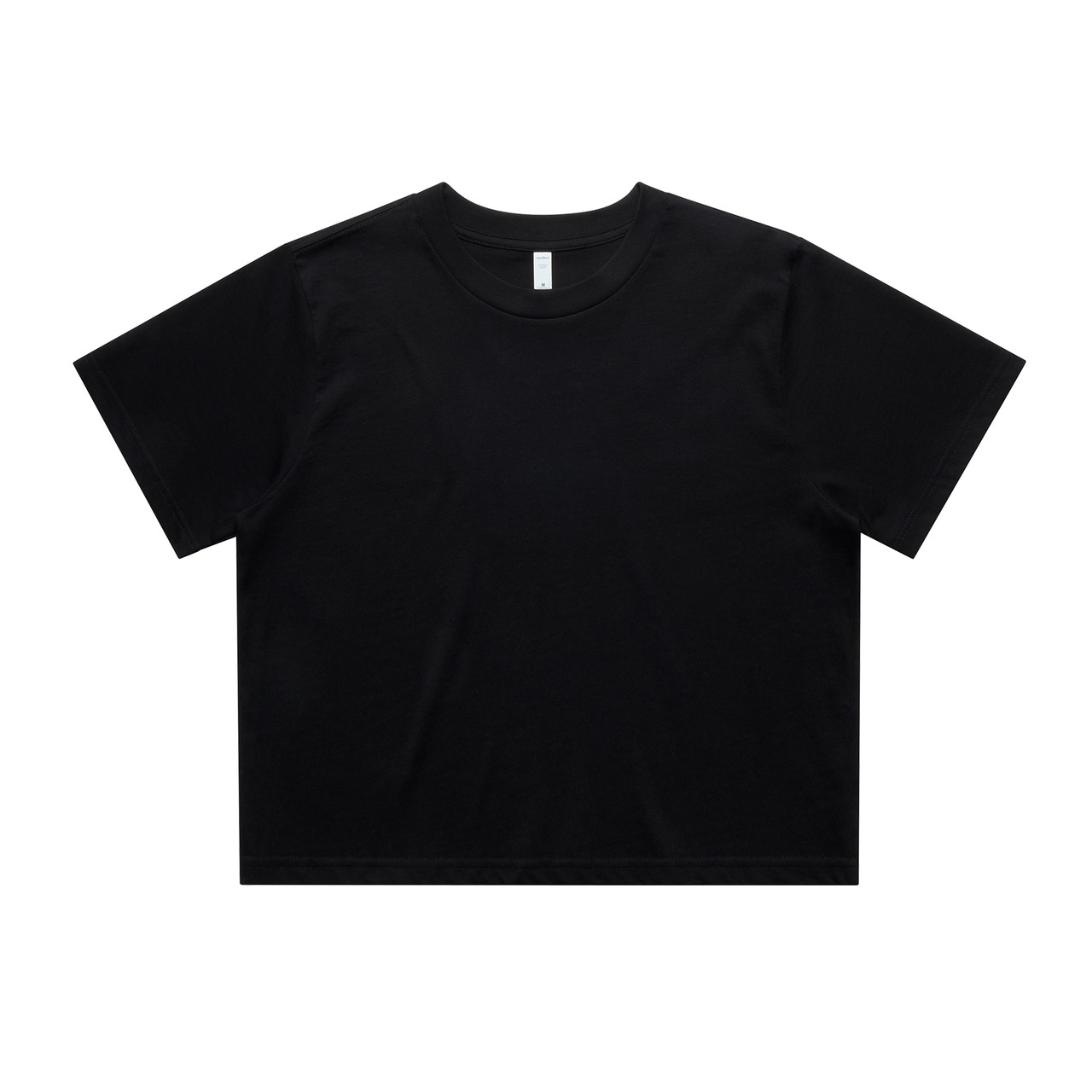 Wo's Classic Crop Tee BLACK
