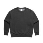 Wo's Relax Faded Crew FADED BLACK