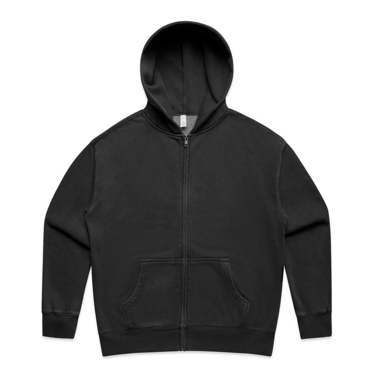 Wo's Relax Faded Zip Hood FADED BLACK