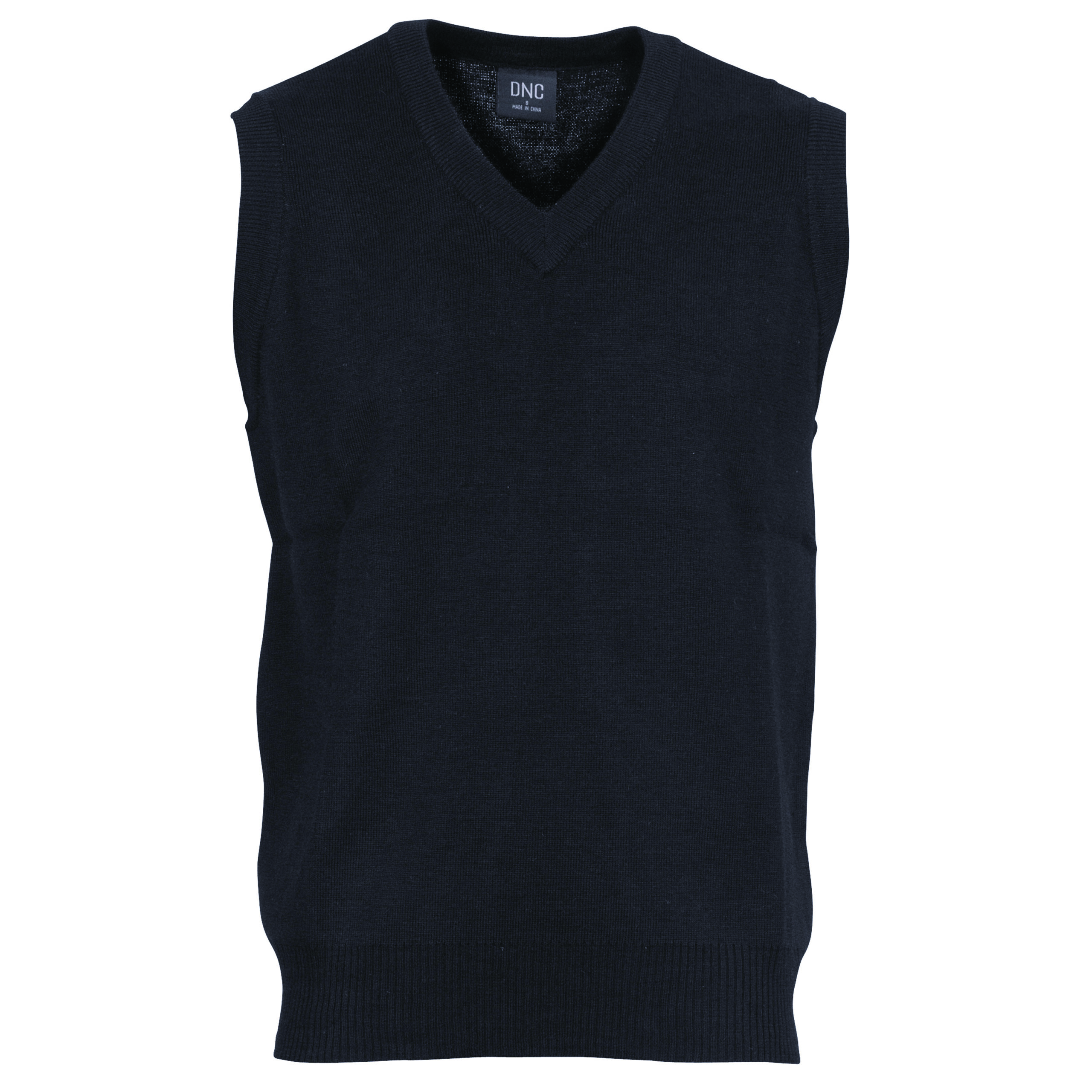 Pullover vest - Wool Blend Black