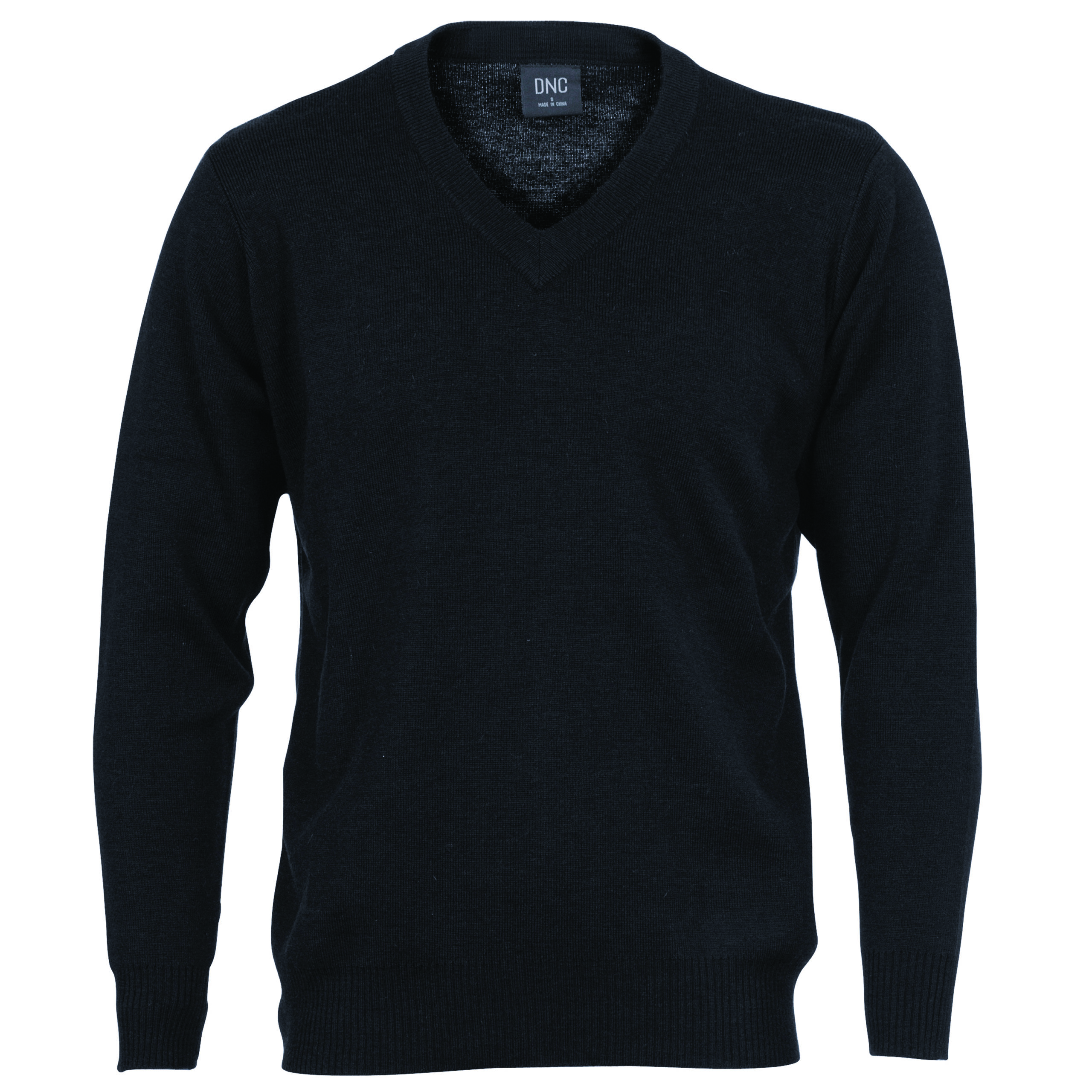 Pullover Jumper - Wool Blend Black