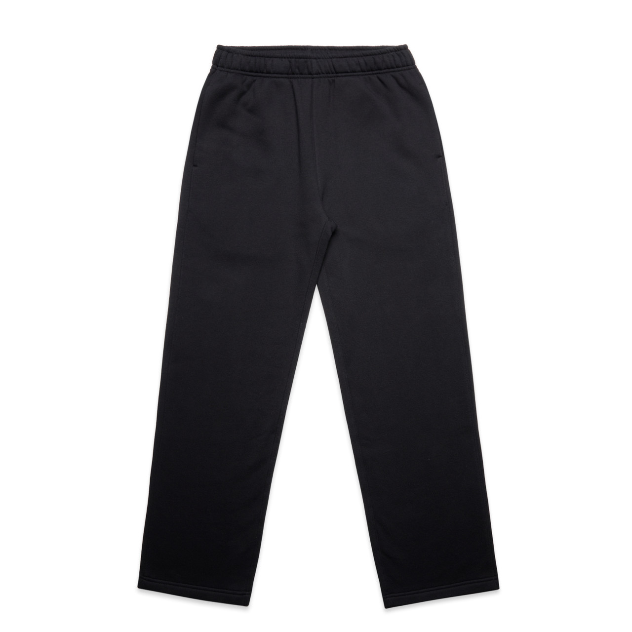Wo's Relax Cuffless Track Pants BLACK