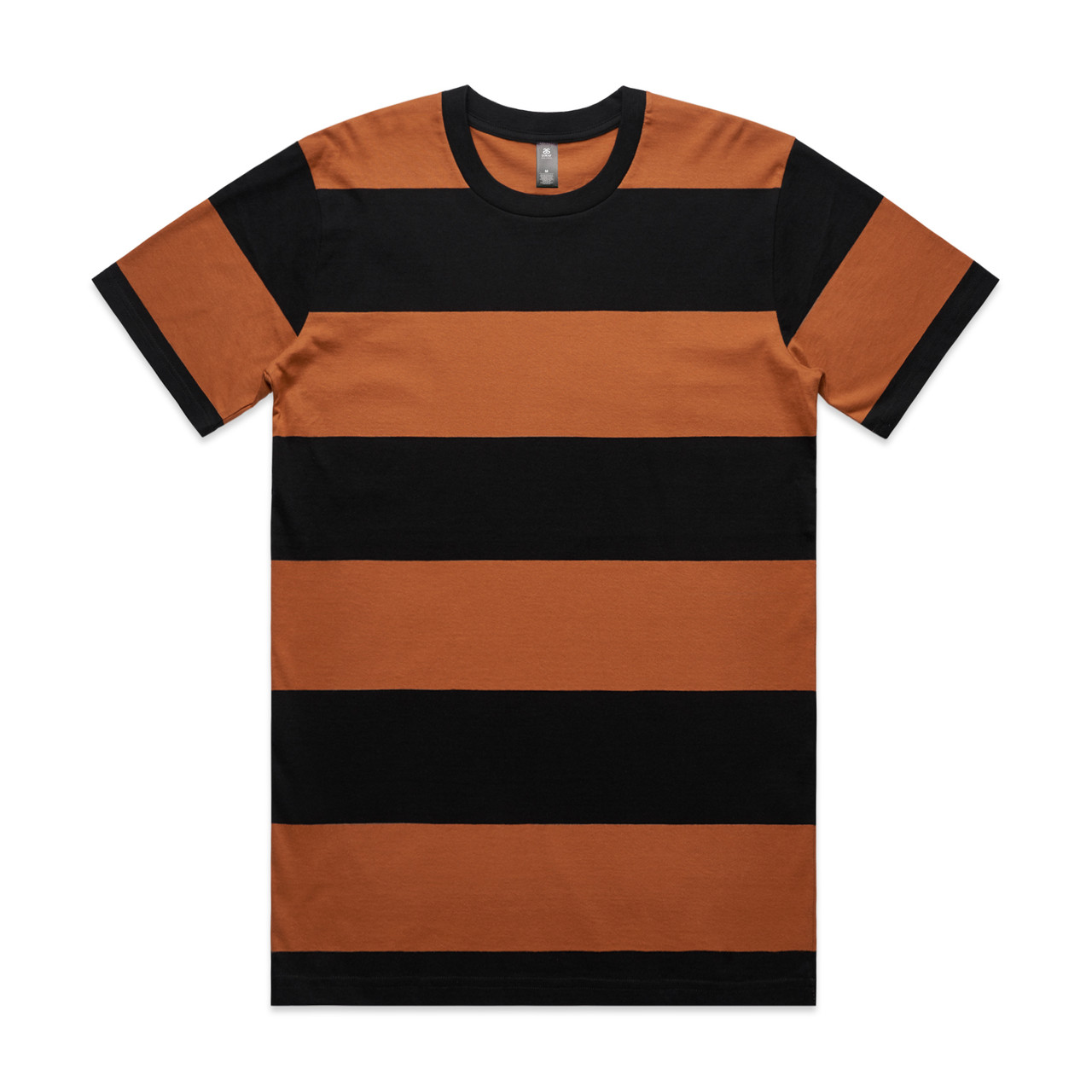 Wide Stripe Tee COPPER/BLACK