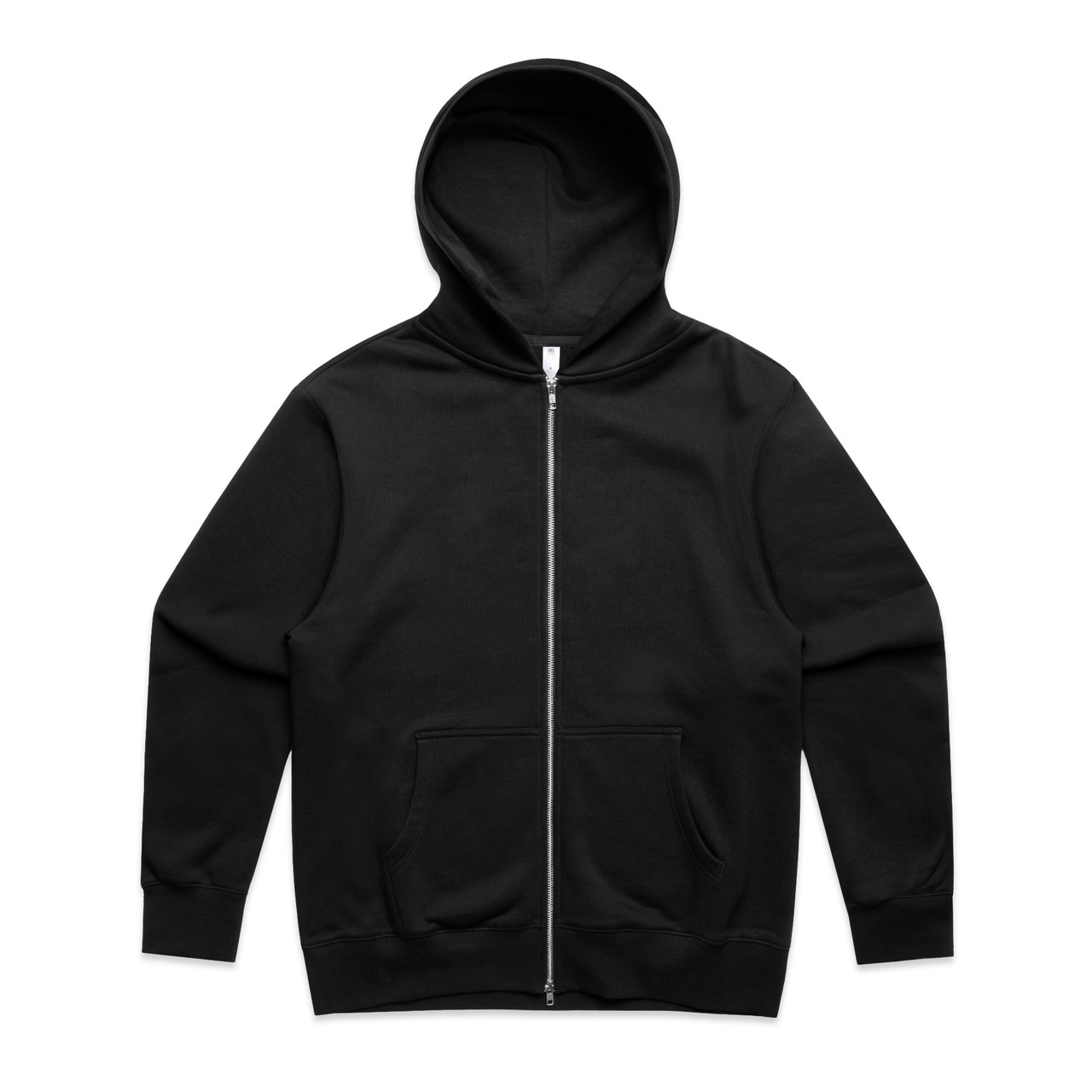 Heavy Zip Hood BLACK