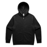 Relax Zip Hood BLACK