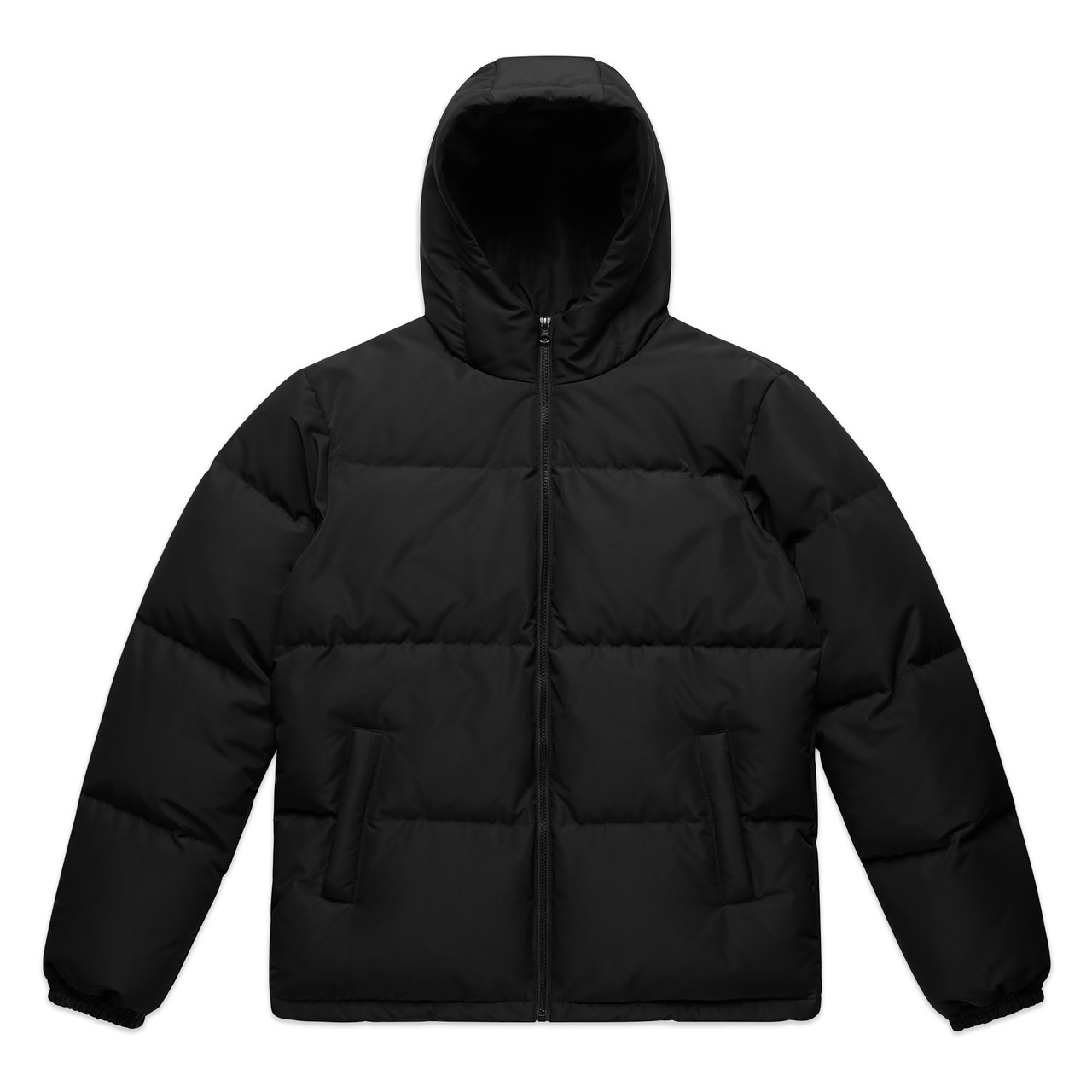 Hooded Puffer Jacket BLACK
