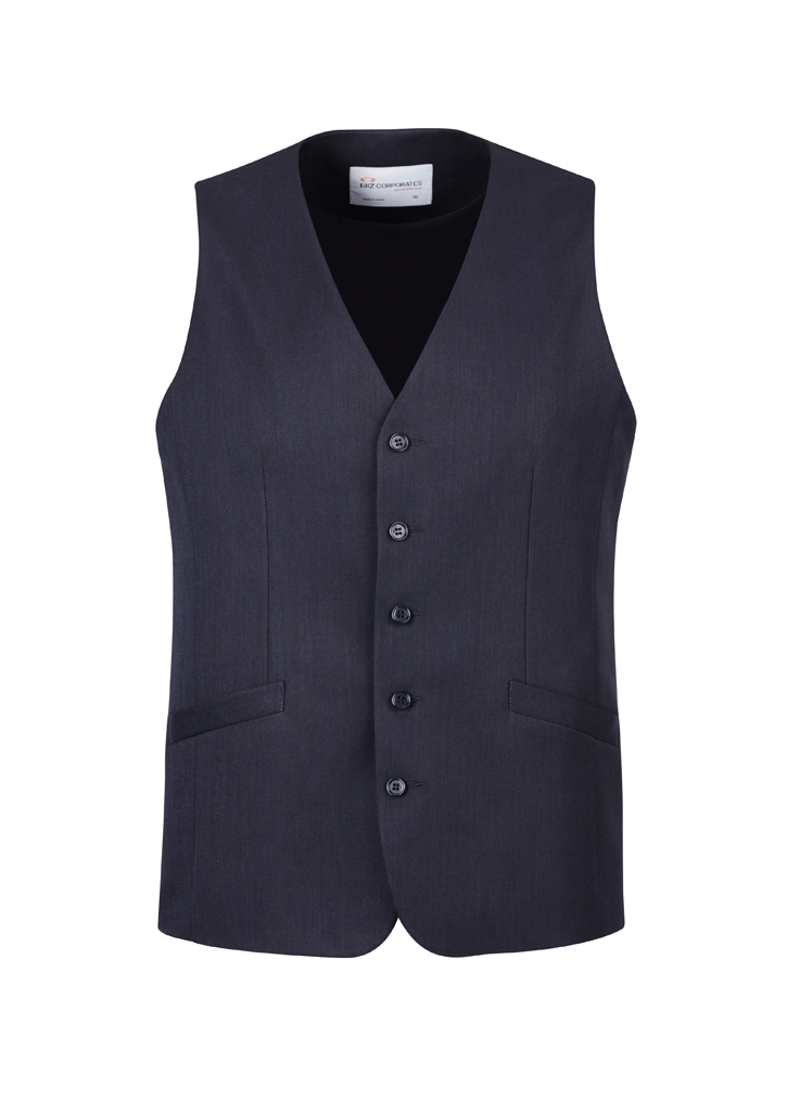 Mens Cool Stretch Longline Vest Navy