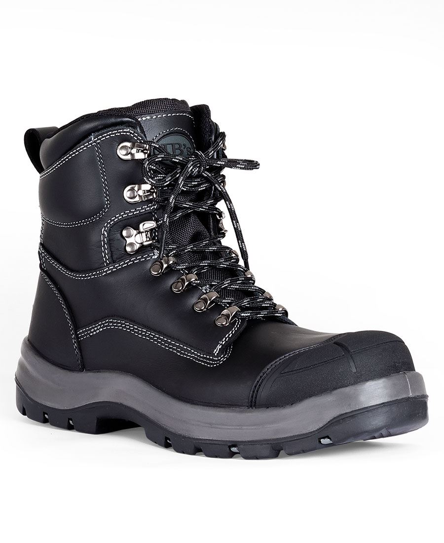 JB's Roadtrain Puncture Resist Zip Safety Boot Black