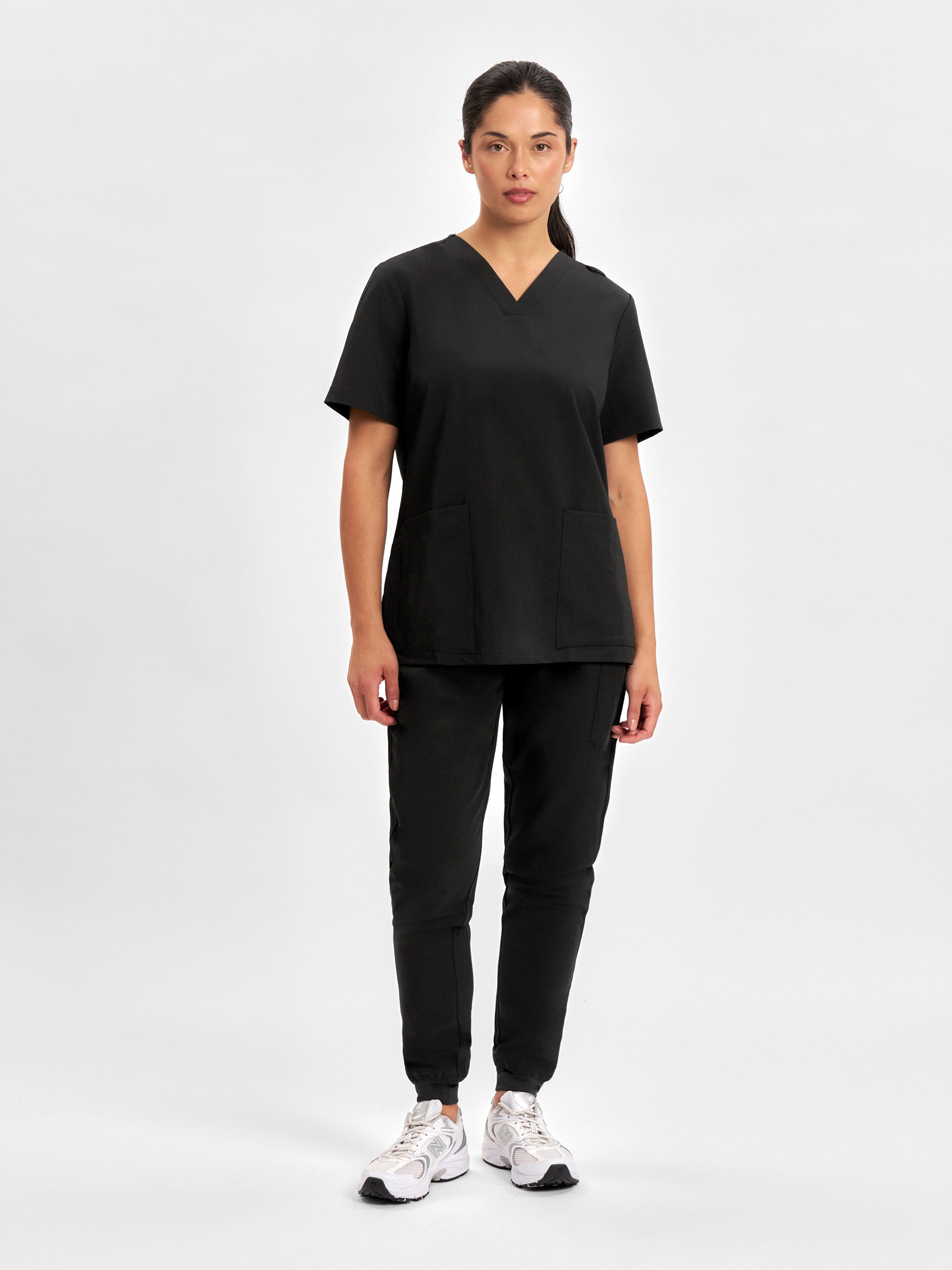 Pulse Womens Jogger Scrub Pant Black