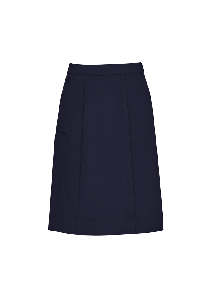 Womens Comfort Waist Cargo Skirt Navy