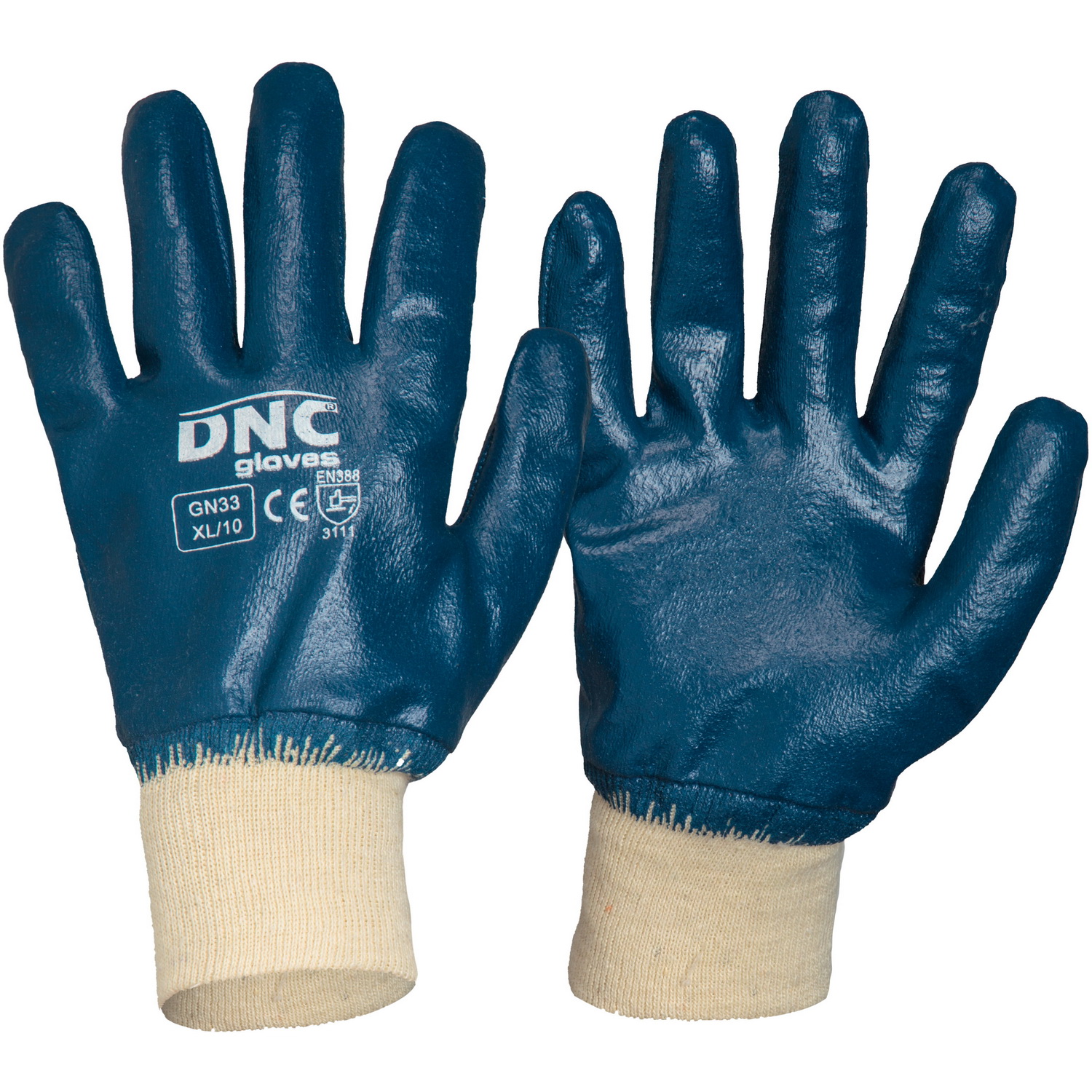 Blue Nitrile Full Dip Blue/Nature