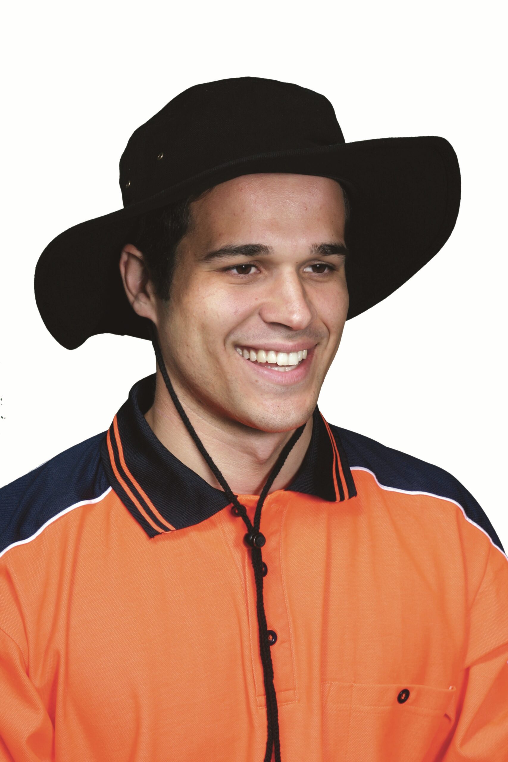 Brushed Heavy Cotton Hat Black