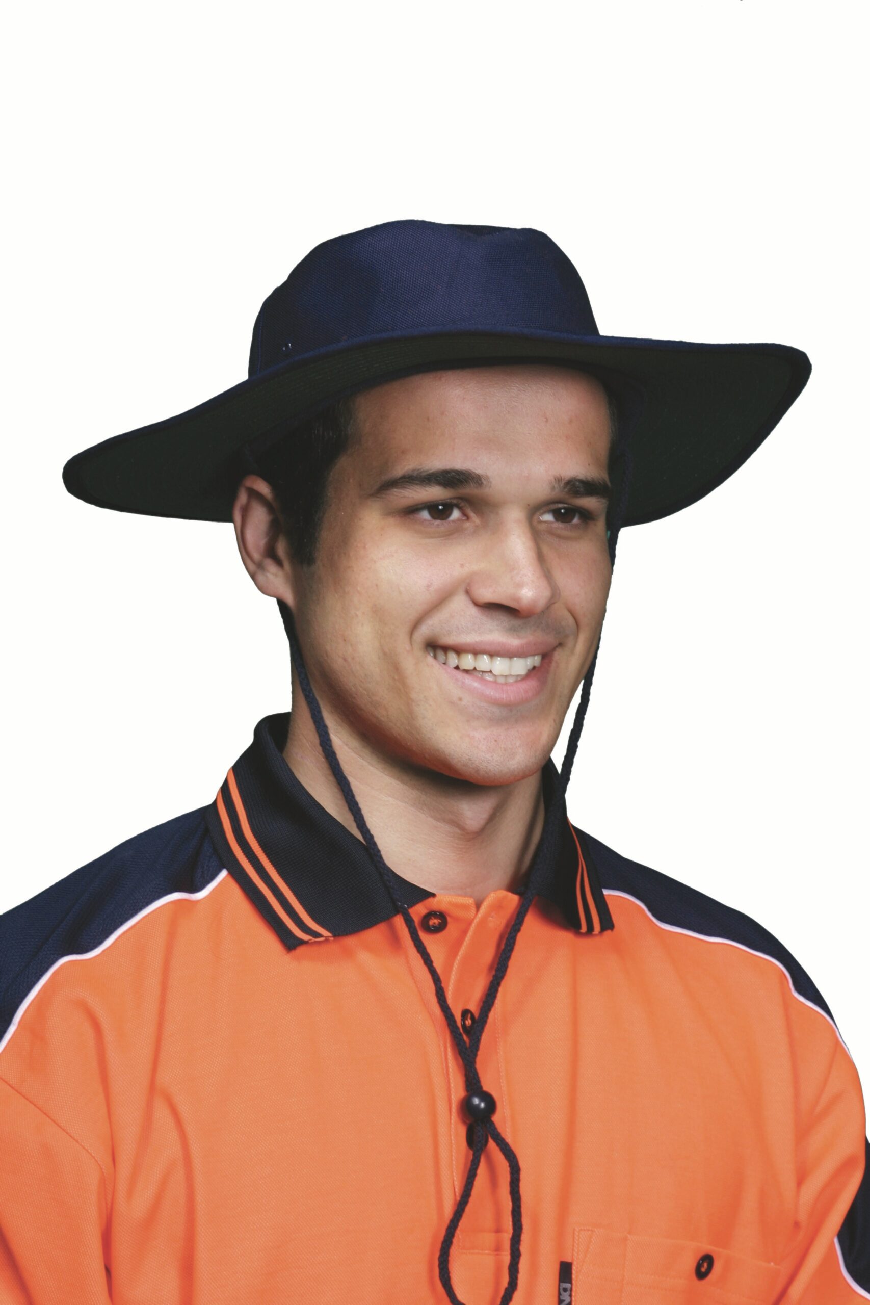 canvas hat with toggle Navy