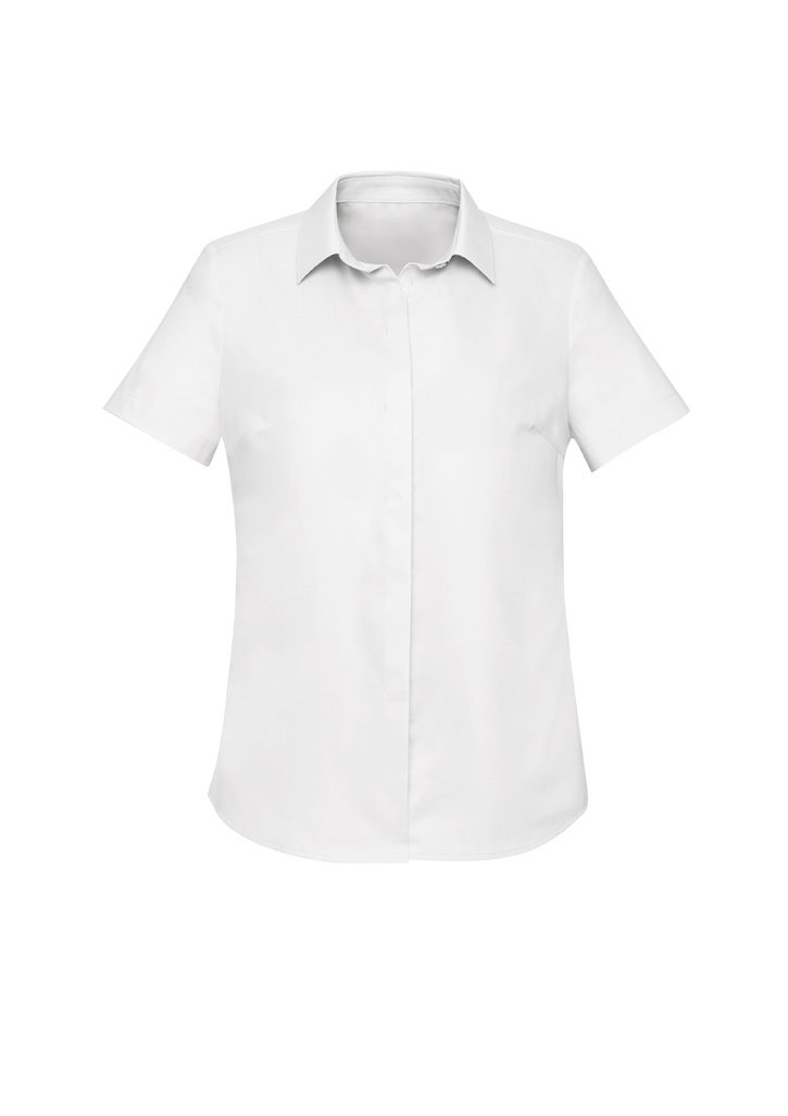 Womens Charlie Short Sleeve Shirt White