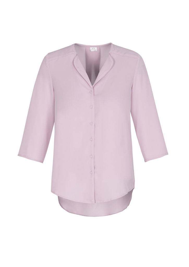 Womens Lily Longline Blouse Amethyst