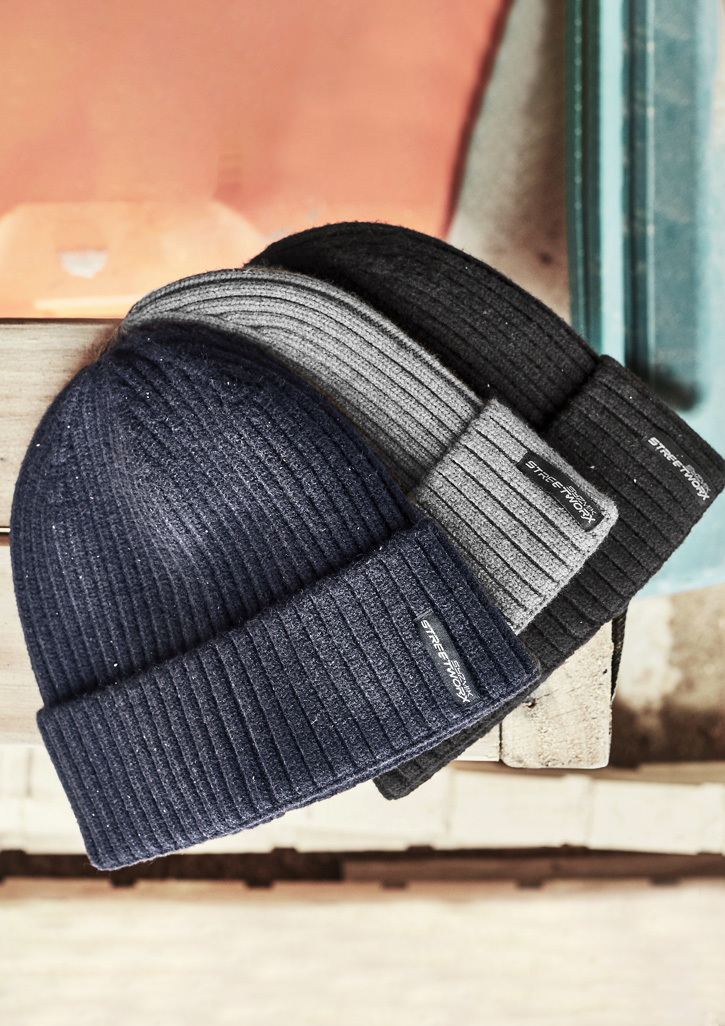 Unisex Streetworx Beanie Black