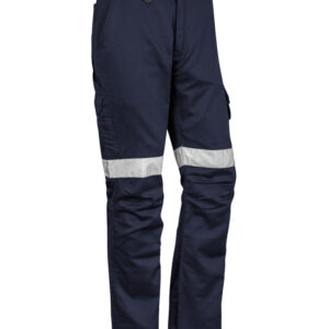 Mens Rugged Cooling Taped Pant (Stout) Navy