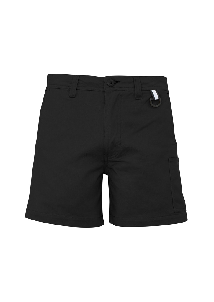 Mens Rugged Cooling Short Short Black